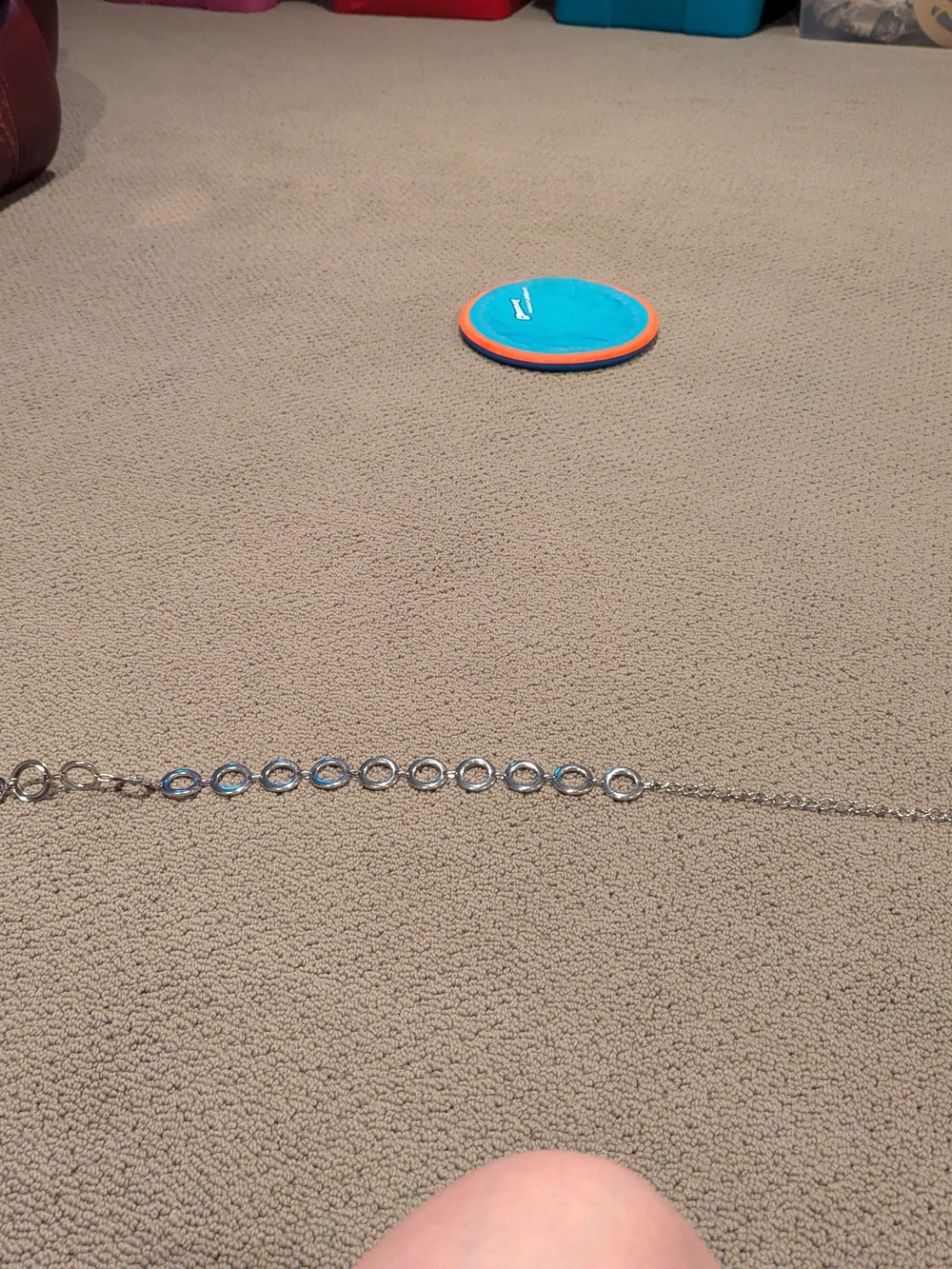 Silver Circle Link Adjustable Women’s Belt